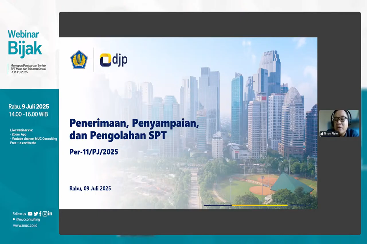 Bahas Tuntas PER-11/PJ/2025, Webinar Bijak Bedah Kompleksitas SPT di Era Coretax